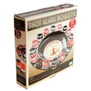 Shot Glass Roulette Drinking Game (Wheel & 16 Glasses) Pk 1