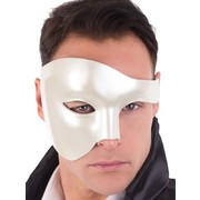 Shiny Cream Masquerade Eye Mask - Maestro Pk 1