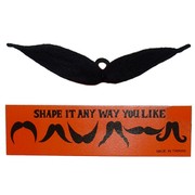 Black Moustache (6 Way) Pk 1  
