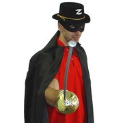 Plastic Zorro Sword 60cm Pk 1 (Sword Only)