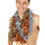 Jungle Print Leis (Assorted Designs) Pk 4