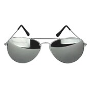 Aviator Mirror Costume Glasses