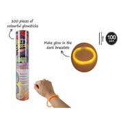 Assorted Colour Glow Stick Bracelets Pk 100