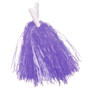Purple Cheerleader Pom Poms (Pk 2)