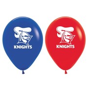 Newcastle Knights NRL Supporter Team Balloons 30cm 50 Pack Licensed Latex