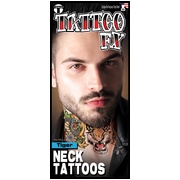 Tiger Temporary Neck Tattoo (Pk 1)