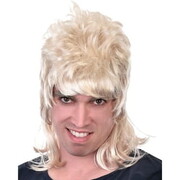Dazza Blonde Mullet Wig