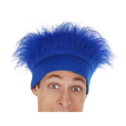 Royal Blue Fluffy Headband
