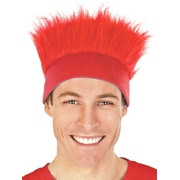 Red Fluffy Headband