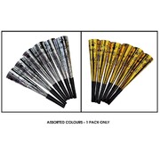 Happy New Year Metallic Party Horns Assorted Pk 6