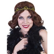 Clementine Flapper Auburn Wig with Headband Pk 1