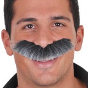 Colonel Black & Grey Moustache Pk 1