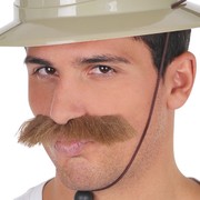 Brown Moustache ("Tom's Mo") Pk 1 (Moustache Only)