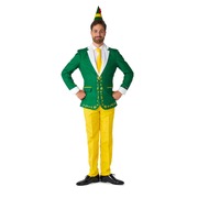 Adult Buddy Elf Movie Suit Costume Mens Medium