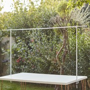 Ginger Ray White Metal Table Clamp Frame Decoration