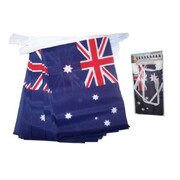 Australia Day Aussie Flag Bunting Banner 10m 25 Flags