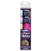 Butterflies & Flowers Face Paint Set Pk 1 