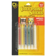 Bright Face Paint Sticks Pk 6 
