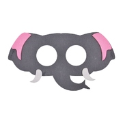 Elephant Animal Felt Eye Mask On Elastic Band