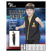 Child Karate Sensei Costume (Large, 7-8 Yrs)