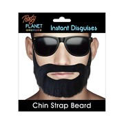 Black Rapper Chin Strap Beard & Moustache
