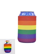 Rainbow Pride Stubby Holder Beer Can Cooler