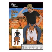 Adult Piggy Back Kangaroo Costume (One Size)