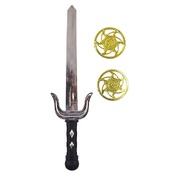 Plastic Dagger and Stars Ninja Costume Weapons Set (Pk 3)