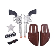 Western Cowboy Sheriff Costume Kit (5 Pieces)