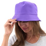 Adult Purple Bucket Hat
