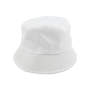 Adult White Bucket Hat