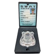 Police SWAT ID Badge Prop | Special Forces Costume Accessory
