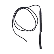 Black Long Toy Whip 194cm Costume Accessory