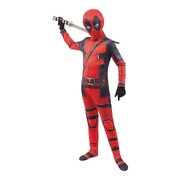Child Death Pool Super Hero Costume X Large 9-10 Yrs