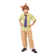 Child Fox Nick Costume X Large 9-10 Yrs
