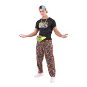 Adult 1990's Hip Hop Dude Costume Mens X Large