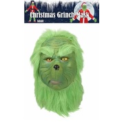 The Christmas Grinch Green Hair Full Head Mask