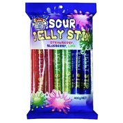TNT Sour Jelly Stix 400g (20 Pieces)