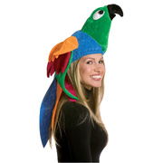 Plush Novelty Parrot Hat