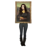Adult Mona Lisa Frame Halloween Costume One Size