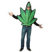 Adult Get Real Pot Leaf Costume (One Size)