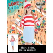 Child Lost Girl Costume (Medium, 6-8 Years) Pk 1