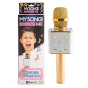 Wireless Gold Karaoke Bluetooth Microphone