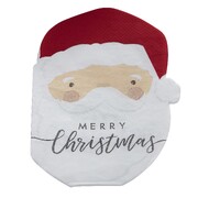 Ginger Ray Christmas Santa Shape 2 Ply Cocktail Napkins (Pk 16)