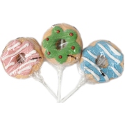 Donut Marshmallow Lollipops 50g (Pk 12)