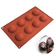 Hemisphere 8 Cup Silicone Mould