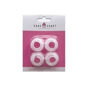 Small Cake Decorating Icing Bag Couplers 4 Pack | Piping Tips