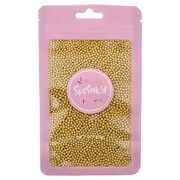 Edible Gold Sugar Balls 2mm Cake Sprinkles 60g