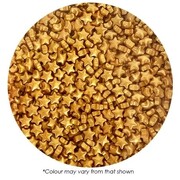 Sprink'd Gold Stars 7mm Edible Cake Sprinkles 500g