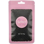 Sprink'd Black Jimmies Edible Cake Sprinkles 60g
